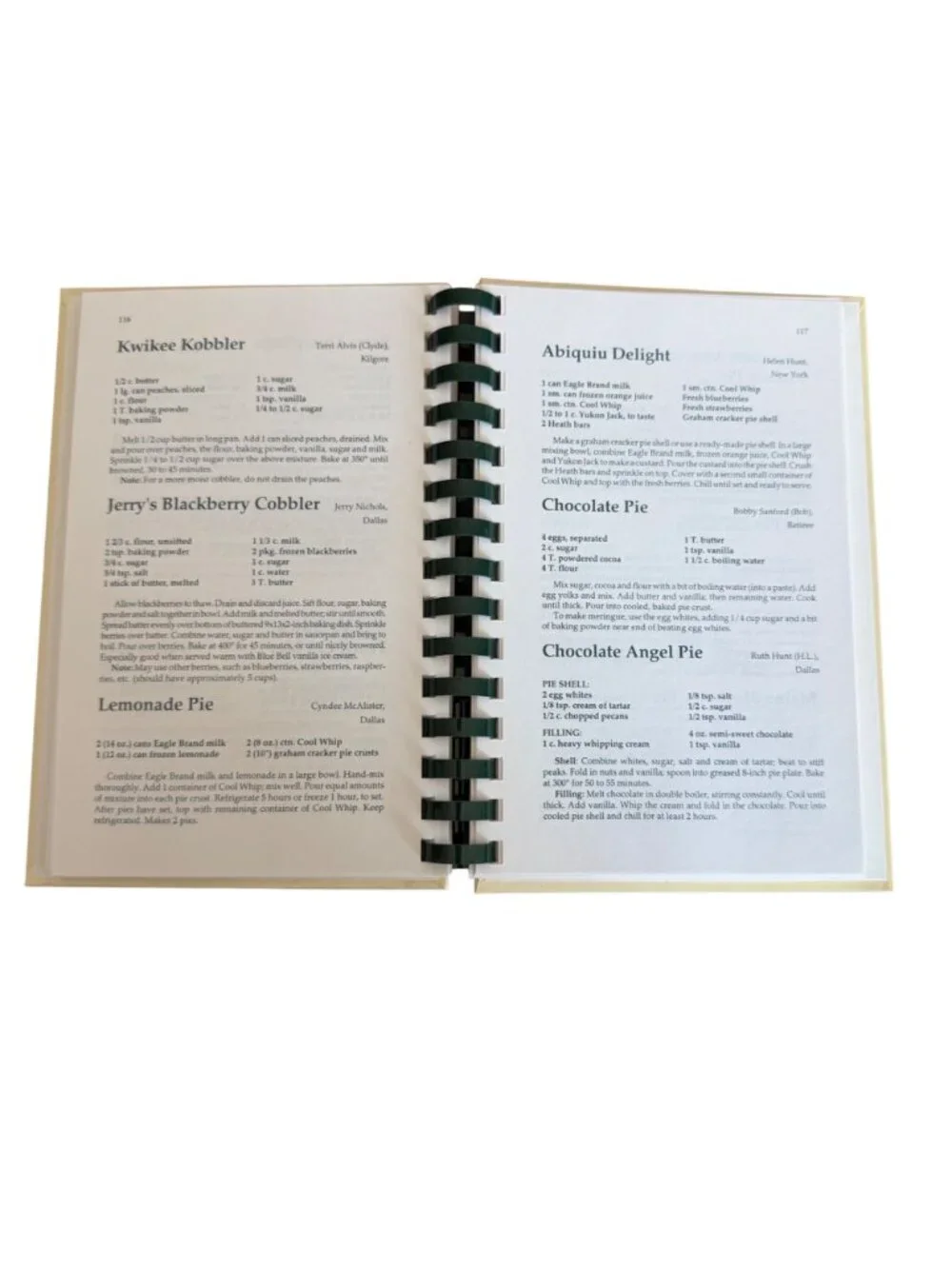 Hunt Cookbook Recipes Cookbook Oil Company Volunteers 1995 Southern Cooking